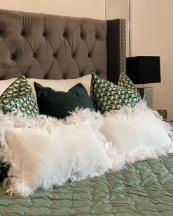 Beliani Parisanky Sametti Harmaa 180 X 200 Cm Lubbon Store