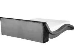 Beliani Parisanky Sametti Harmaa 180 X 200 Cm Vichy Hot