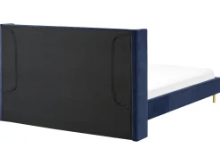 Beliani Parisanky Sametti Laivastonsininen 180 X 200 Cm Villette Hot