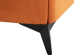 Beliani Parisanky Sametti Oranssi 160 X 200 Cm Melle Flash Sale