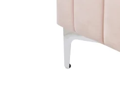 Beliani Parisanky Sametti Pastellipinkki 180 X 200 Cm Lunan Fashion