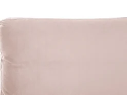 Beliani Parisanky Sametti Pastellipinkki 180 X 200 Cm Melle Hot