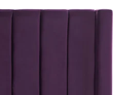 Beliani Parisanky Sametti Säilytystila Purppura 140 X 200 Cm Noyers Flash Sale