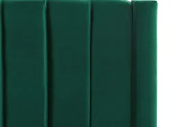 Beliani Parisanky Sametti Säilytystila Smaragdinvihrea 180 X 200 Cm Noyers Online