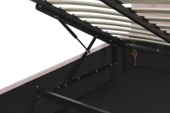 Beliani Parisanky Sametti Säilytystila Pastellipinkki 180 X 200 Cm Vincennes Clearance