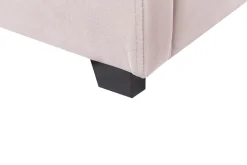 Beliani Parisanky Sametti Säilytystila Pastellipinkki 180 X 200 Cm Vincennes Clearance