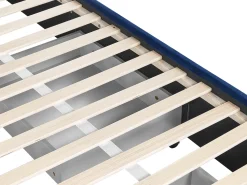 Beliani Parisanky Sametti Säilytystila Laivastonsininen 180 X 200 Cm Lievin Fashion