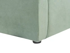 Beliani Parisanky Sametti Säilytystila Mintunvihrea 180 X 200 Cm Bajonna Discount