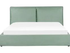 Beliani Parisanky Sametti Säilytystila Mintunvihrea 180 X 200 Cm Bajonna Discount