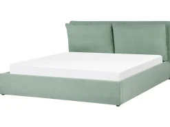 Beliani Parisanky Sametti Säilytystila Mintunvihrea 180 X 200 Cm Bajonna Discount