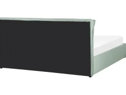 Beliani Parisanky Sametti Säilytystila Mintunvihrea 180 X 200 Cm Bajonna Discount