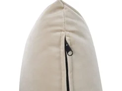 Beliani Parisanky Sametti Säilytystila Vaalea Beige 180 X 200 Cm Batilly Cheap