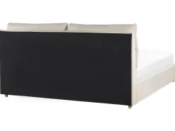 Beliani Parisanky Sametti Säilytystila Vaalea Beige 180 X 200 Cm Batilly Cheap