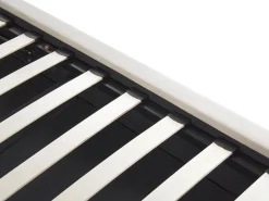 Beliani Parisanky Sametti Säilytystila Vaalea Beige 180 X 200 Cm Batilly Cheap