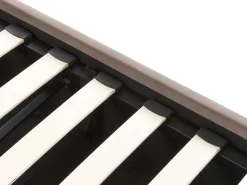 Beliani Parisanky Sametti Säilytystila Ruskeanharmaa 180 X 200 Cm Rouen Shop