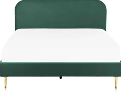 Beliani Parisanky Sametti Smaragdinvihrea 180 X 200 Cm Flayat New