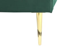 Beliani Parisanky Sametti Smaragdinvihrea 180 X 200 Cm Flayat New