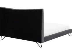 Beliani Parisanky Sametti Tummanharmaa 180 X 200 Cm Lannion Discount