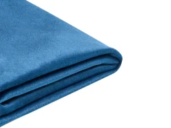 Beliani Parisanky Sametti Tummansininen 140 X 200 Cm Fitou Discount