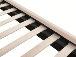 Beliani Parisanky Sametti Usb-Portti Beige 160 X 200 Cm Miribel Fashion