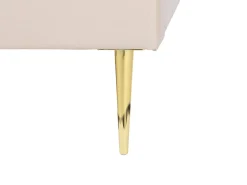 Beliani Parisanky Sametti Vaalea Beige 180 X 200 Cm Flayat Best