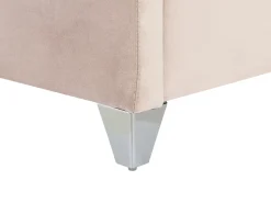 Beliani Parisanky Sametti Vaaleanpunainen 180 X 200 Cm Lubbon Fashion