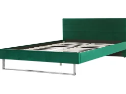 Beliani Parisanky Sametti Vihrea 180 X 200 Cm Bellou Cheap