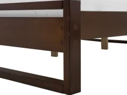 Beliani Parisanky Tumma Puu 180 X 200 Cm Giulia Best Sale