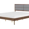 Beliani Parisanky Tumma Puu/Harmaa 180 X 200 Cm Poissy Cheap