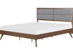 Beliani Parisanky Tumma Puu/Harmaa 180 X 200 Cm Poissy Cheap