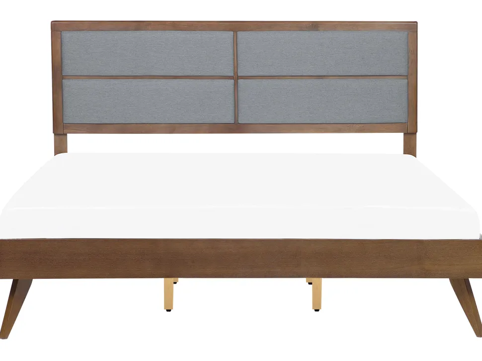 Beliani Parisanky Tumma Puu/Harmaa 180 X 200 Cm Poissy Cheap