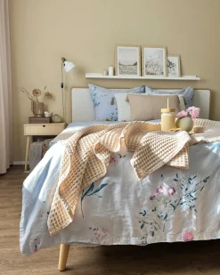 Beliani Parisanky Vaalea Puu/Valkoinen 160 X 200 Cm Serris Best