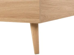 Beliani Parisanky Vaalea Puu/Valkoinen 160 X 200 Cm Serris Best