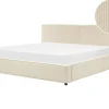 Beliani Parisanky Vakosametti Beige 180 X 200 Cm Linards Cheap