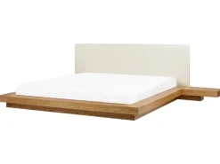 Beliani Parisanky YoPöydät Vaalea Puu 180 X 200 Cm Zen New