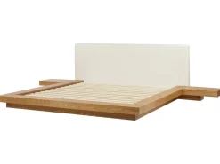 Beliani Parisanky YoPöydät Vaalea Puu 180 X 200 Cm Zen New