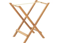 Beliani Parvekekalustesetti Akaasiapuinen Ruskeanharmailla Pehmusteilla Java Cheap