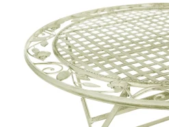 Beliani Parvekekalustesetti Metallinen Vaaleanvihrea Bivio Hot