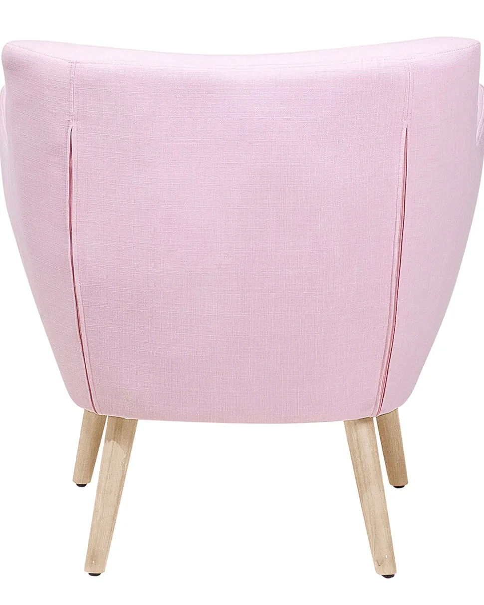 Beliani Pastelliroosa Nojatuoli Drammen Best Sale