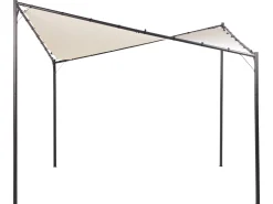 Beliani Paviljonki Beige 300 X 300 Cm Aventine New