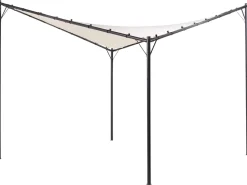 Beliani Paviljonki Beige 300 X 300 Cm Aventine New