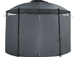 Beliani Paviljonki Grafiitinharmaa 360 X 275 Cm Safara Online