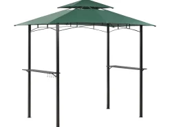 Beliani Paviljonki Tummanvihrea 240 X 148 Cm Naro Discount