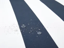 Beliani Pehmuste 112 X 54 Cm Laivastonsininen Raidallinen Vivara Flash Sale