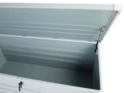 Beliani Pehmustelaatikko Teraksinen Vaaleanharmaa 165X70 Cm Cebrosa Best