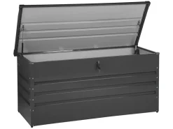 Beliani Pehmustelaatikko Teraksinen Grafiitinharmaa 132X62 Cm Cebrosa Cheap