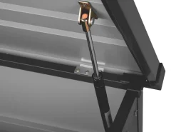 Beliani Pehmustelaatikko Teraksinen Grafiitinharmaa 132X62 Cm Cebrosa Cheap