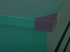 Beliani Pehmustelaatikko Teraksinen Tummanvihrea 132X62 Cm Cebrosa Outlet