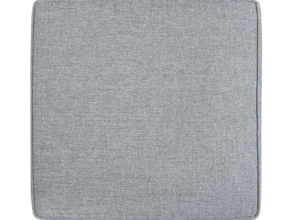 Beliani Pehmustetyyny Tuoliin Harmaa Sassari Best