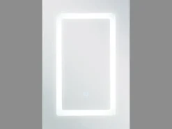 Beliani Peilikaappi Led-Valo Valkoinen 40 X 60 Cm Condor Outlet